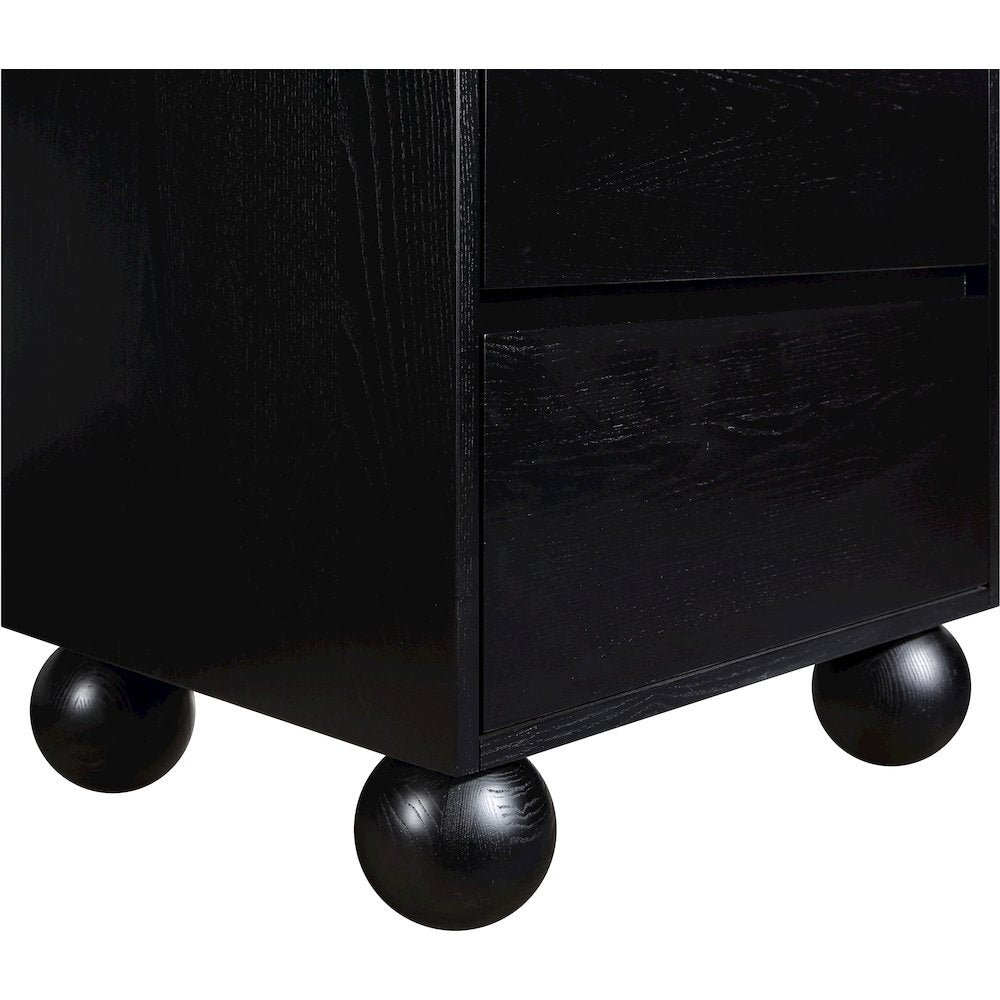 Kent Black Night Stand