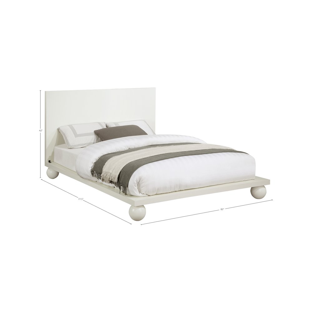 Kent Cream King Bed