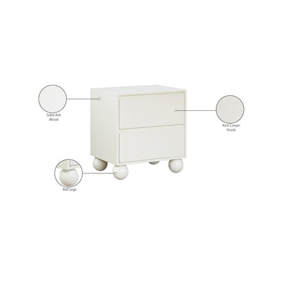 Kent Cream Night Stand