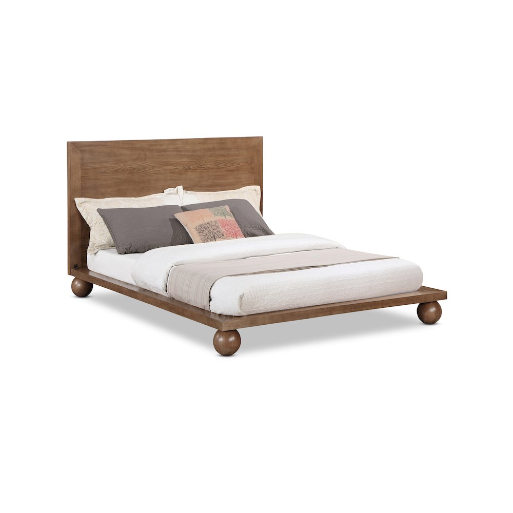 Kent Walnut King Bed