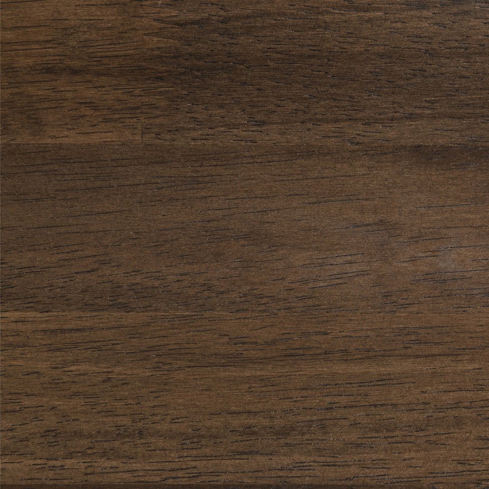 Kivo Walnut Solid Wood Twin Bed