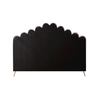 Lily Pink Velvet King Bed