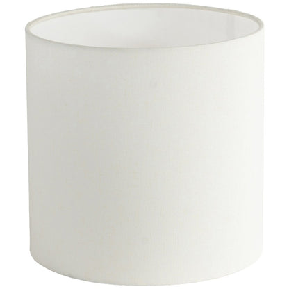 Vellum Off White / Gold Genuine Marble Base And Cotton Shade Table Lamp