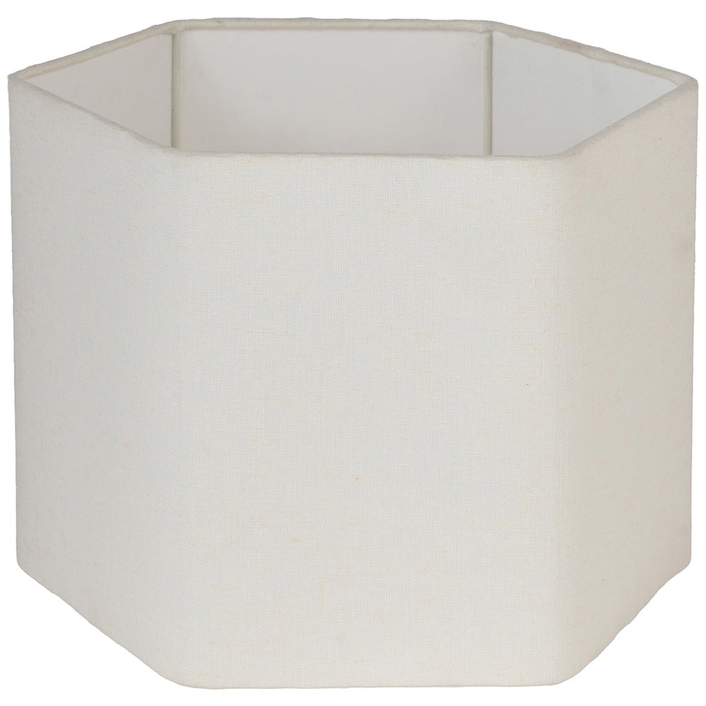 Juniper Natural / Off White Mango Wood Base And Cotton Shade Table Lamp