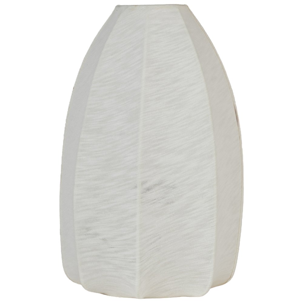 Lumaire Off White Stretch Fabric Table Lamp