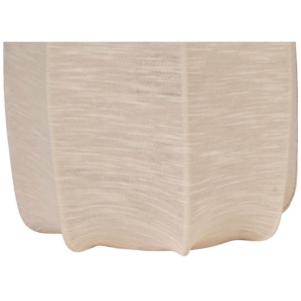 Lumaire Taupe Stretch Fabric Table Lamp