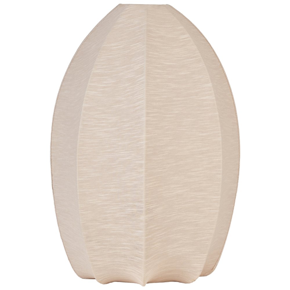 Lumaire Taupe Stretch Fabric Table Lamp