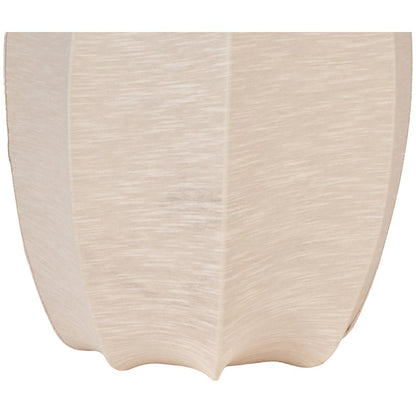 Lumaire Taupe Stretch Fabric Table Lamp