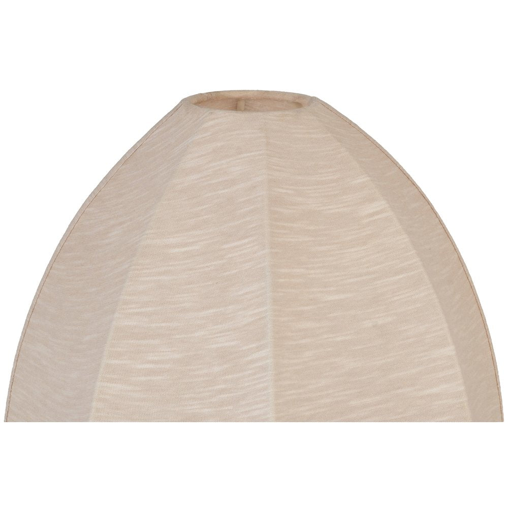Lumaire Taupe Stretch Fabric Table Lamp