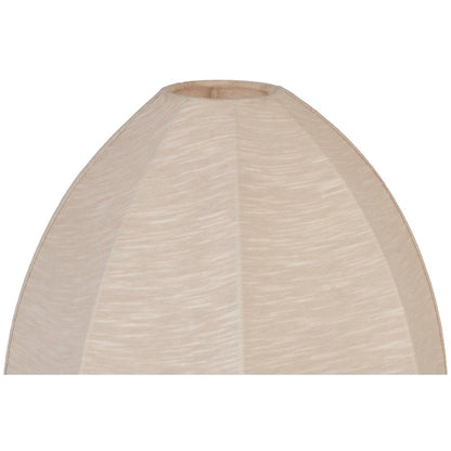 Lumaire Taupe Stretch Fabric Table Lamp