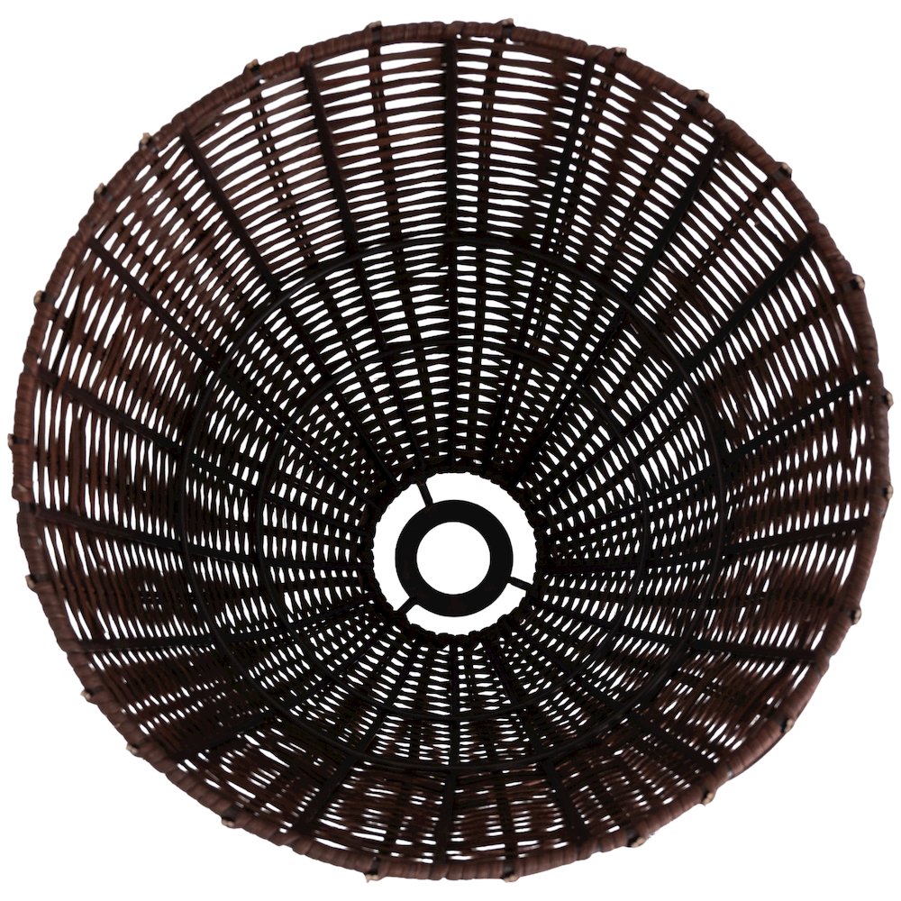 Kindred Brown Rattan Floor Lamp