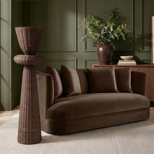 Kindred Brown Rattan Floor Lamp