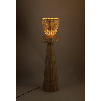 Kindred Natural Rattan Floor Lamp