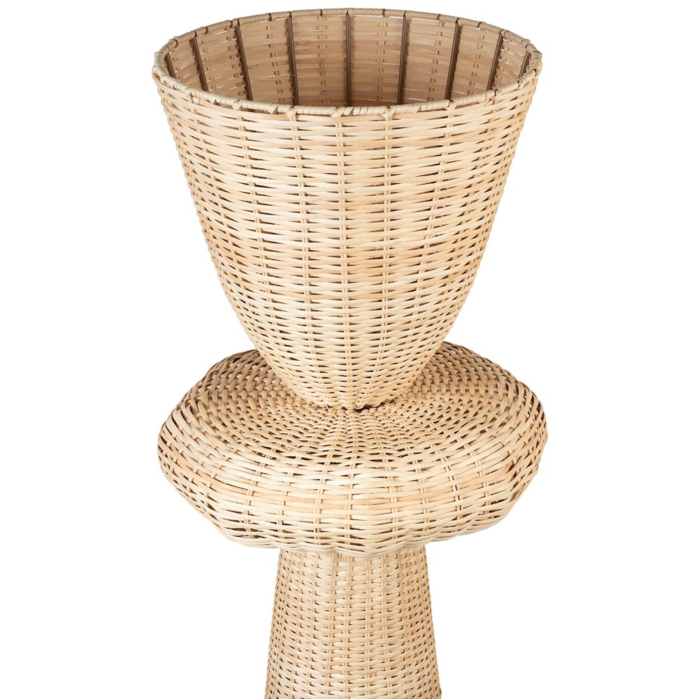 Kindred Natural Rattan Floor Lamp