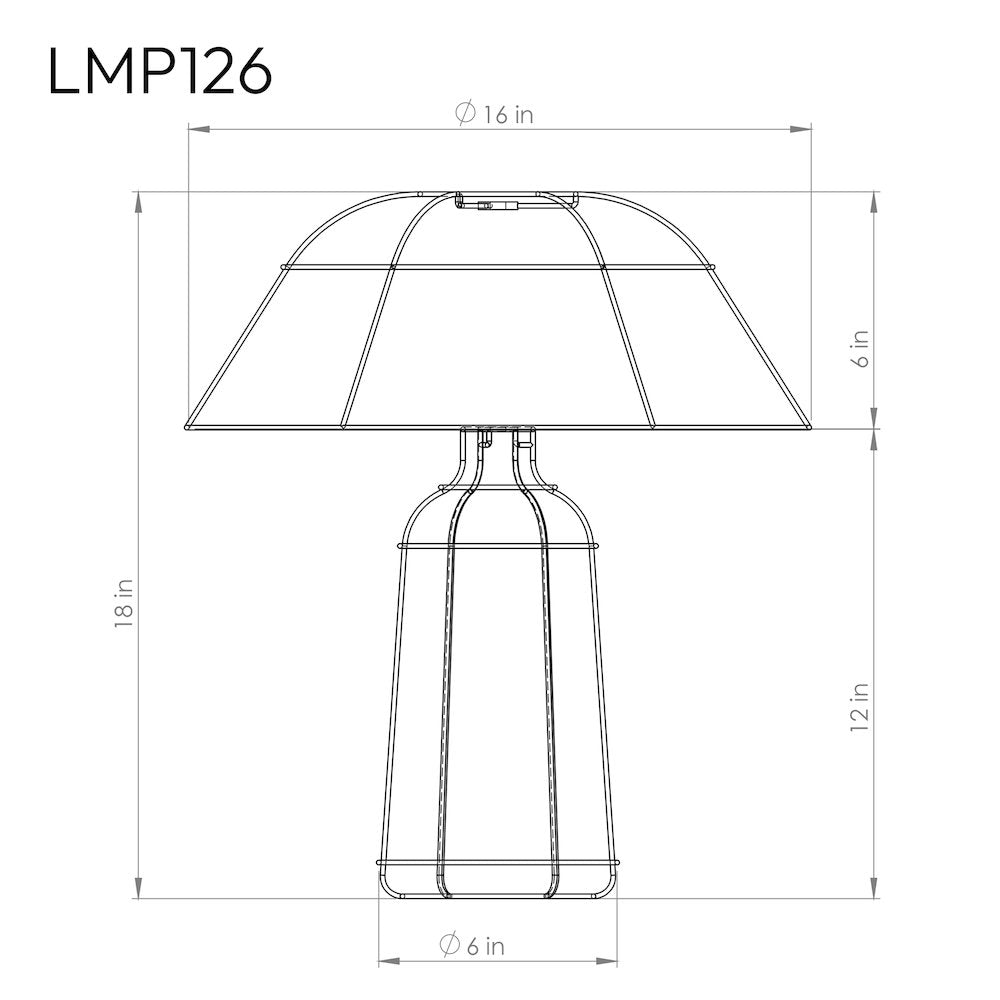 Havana Natural Rattan Table Lamp