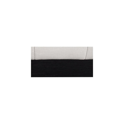 Lucia Beige Linen Textured Fabric King Bed