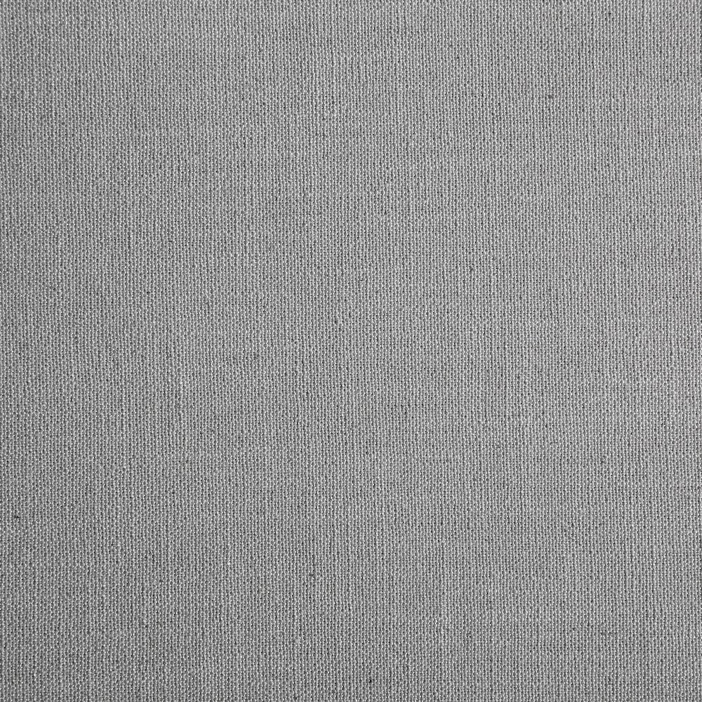 Lucia Grey Linen Textured Fabric Queen Bed