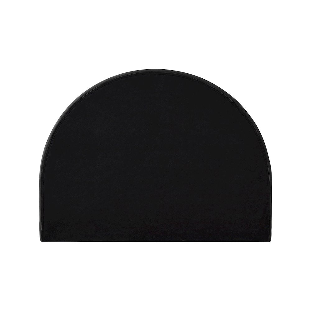Madrid Black Velvet Full Bed