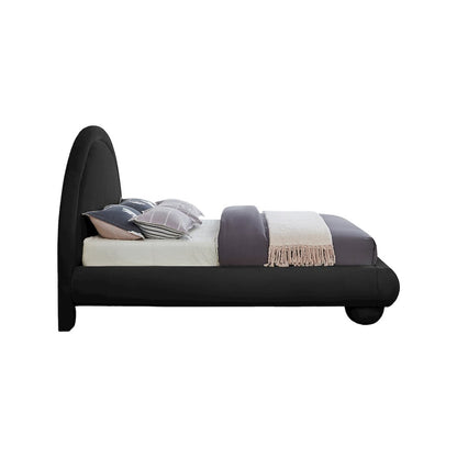 Madrid Black Velvet King Bed