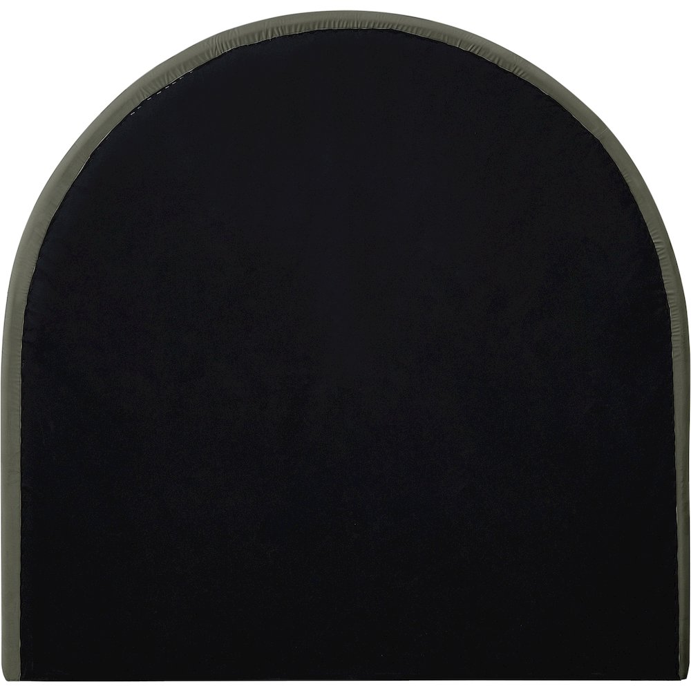 Madrid Green Velvet Twin Bed
