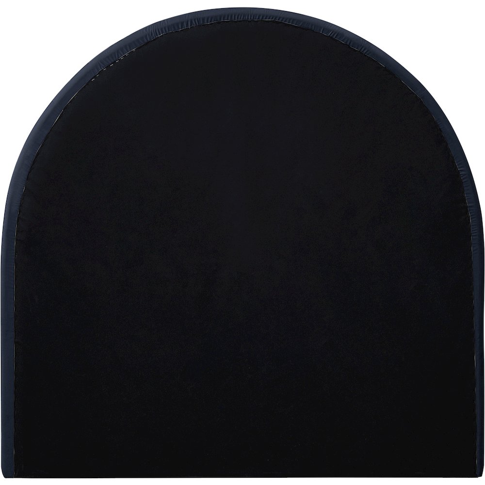 Madrid Navy Velvet Twin Bed