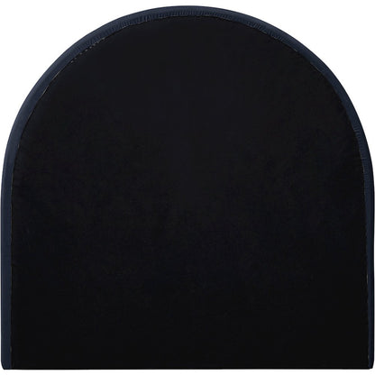 Madrid Navy Velvet Twin Bed