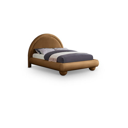 Madrid Saddle Velvet Full Bed