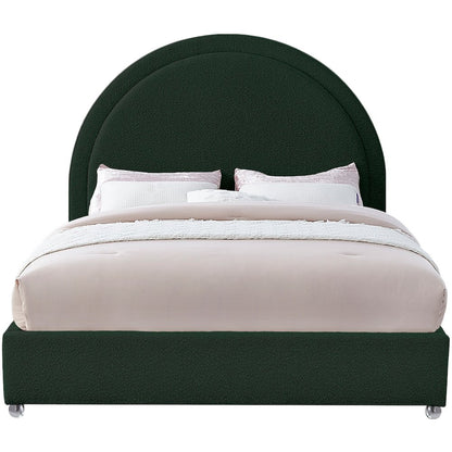 Milo Green Fabric Full Bed