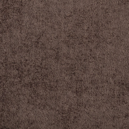 Modena Brown Chenille Fabric Upholstered Twin Bed
