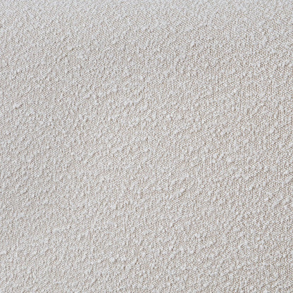 Nash Cream Boucle Fabric Full Bed