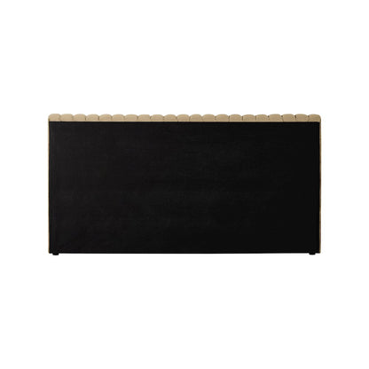 Nico Camel Velvet Full Bed