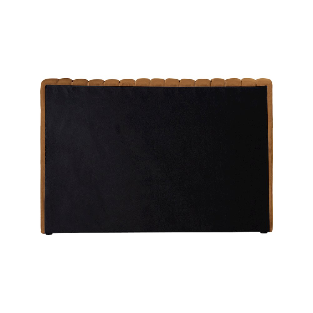 Nico Saddle Velvet Twin Bed