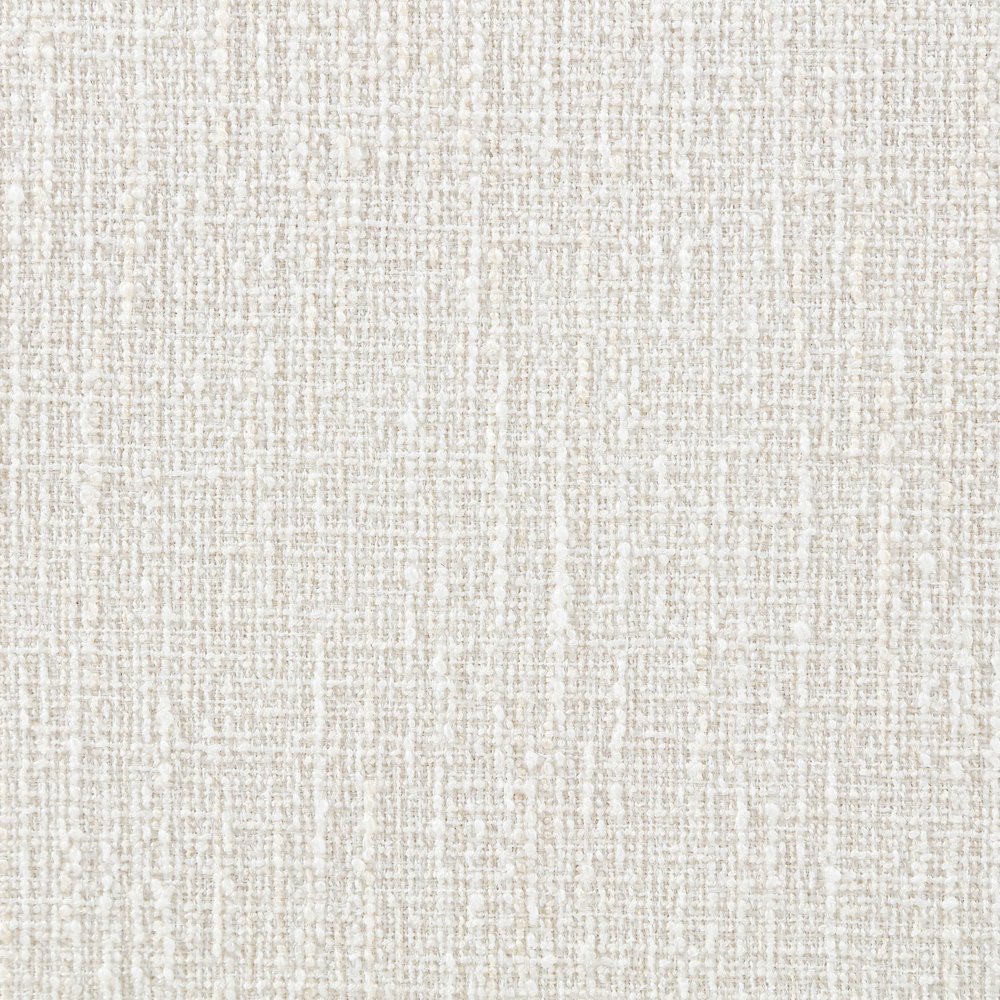 Ravina Cream Vegan Leather and Linen Textured Fabric Upholstered Counter Stool