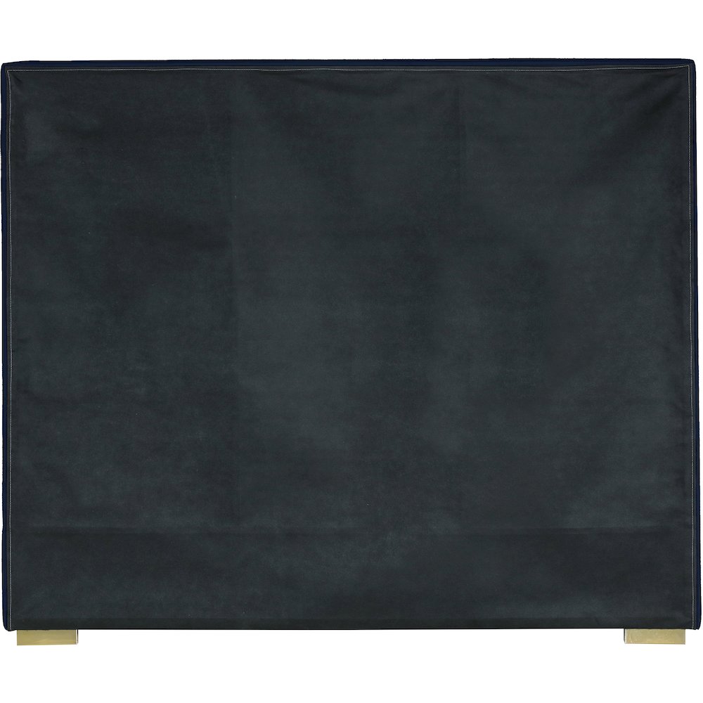 Nora Navy Velvet King Bed