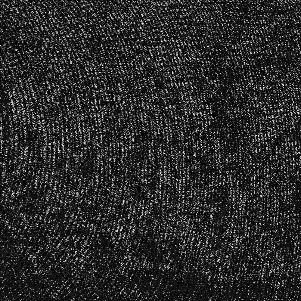 Paxton Black Chenille Fabric King Bed