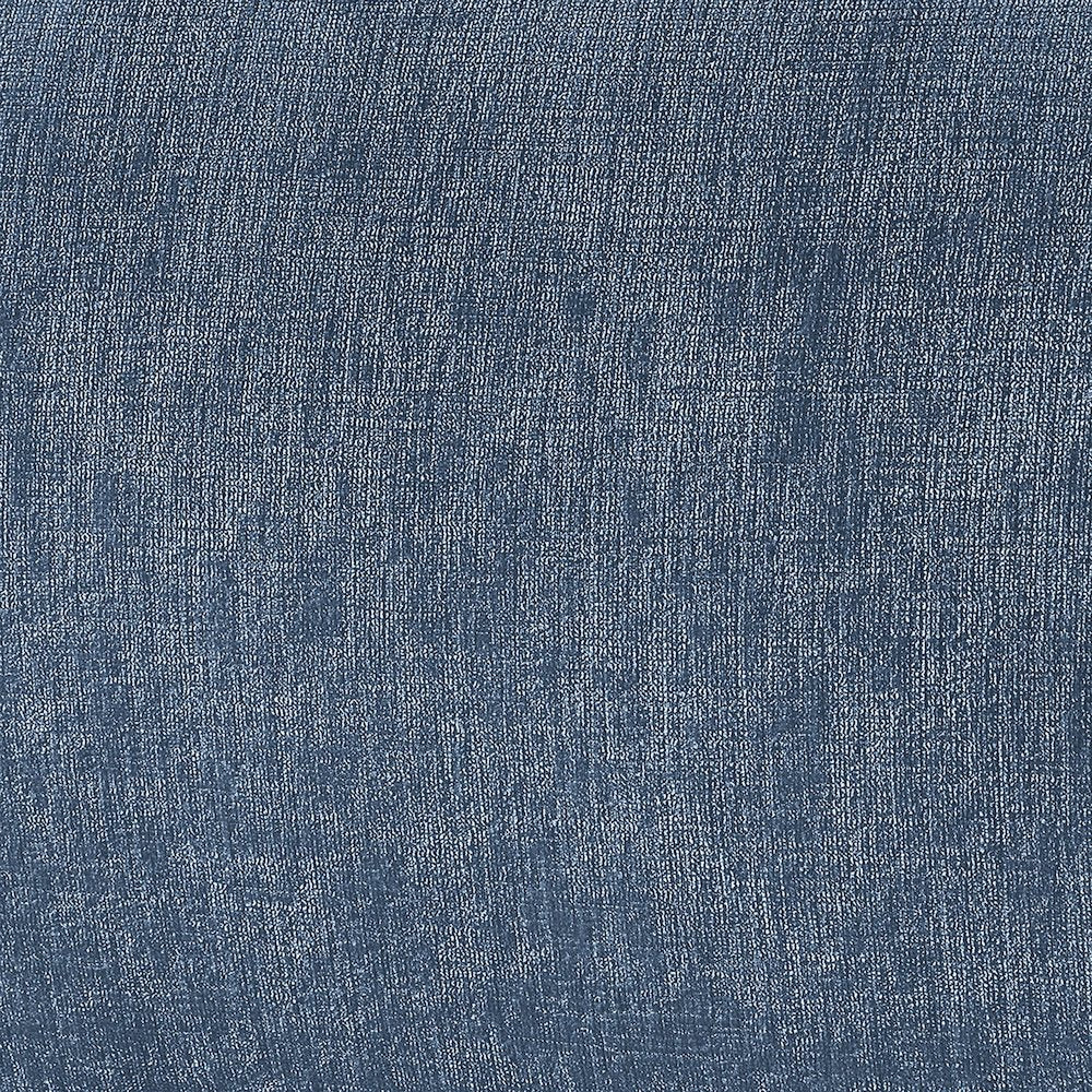 Paxton Light Blue Chenille Fabric King Bed