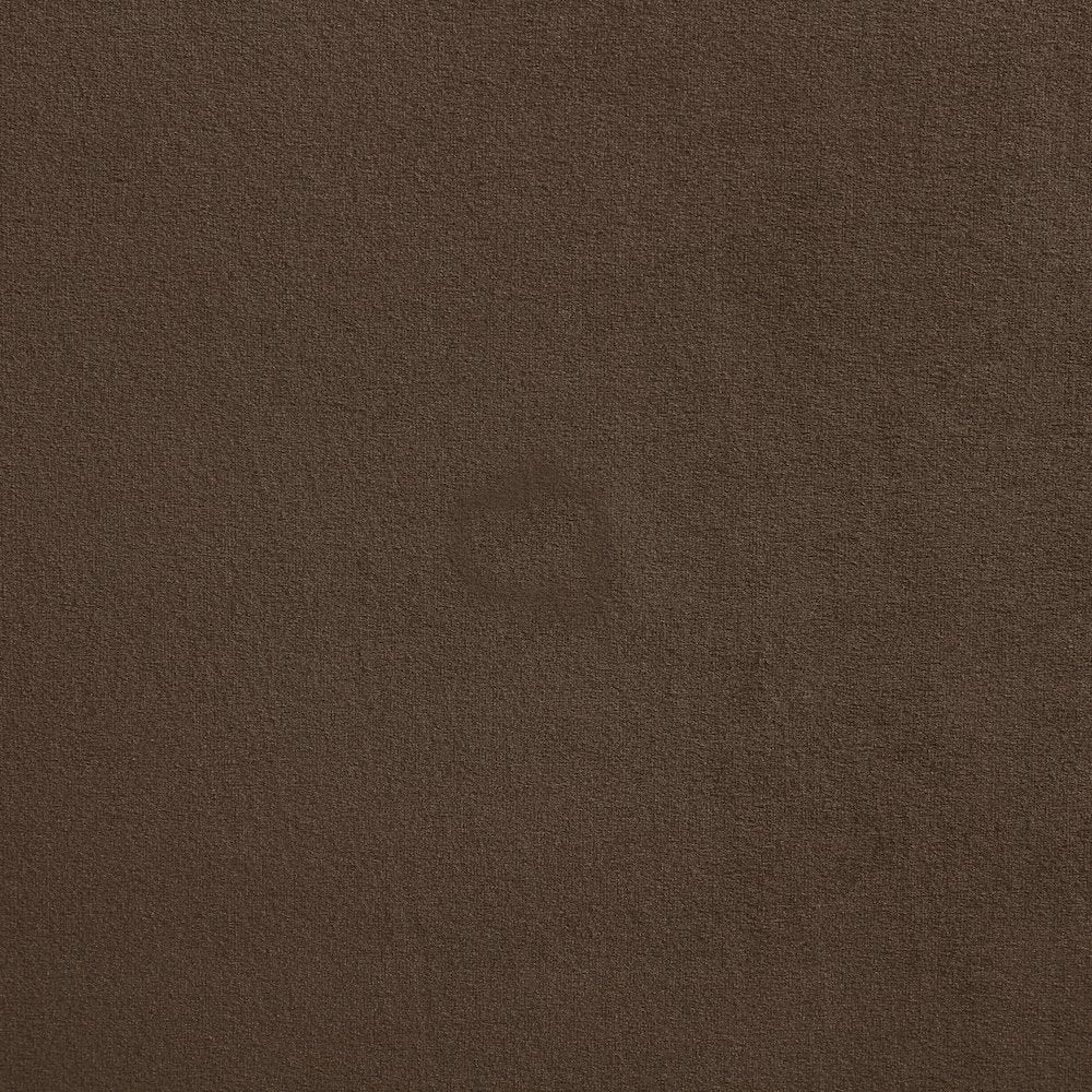 Rava Brown / Beige Velvet Upholstered Full Bed