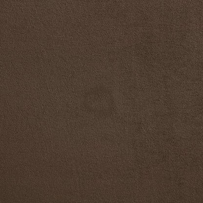 Rava Brown / Beige Velvet Upholstered Full Bed