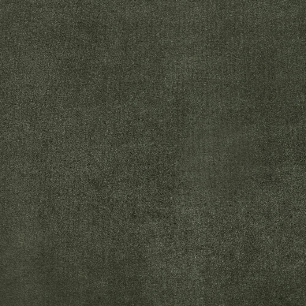 Rava Green / Brown Velvet Upholstered Full Bed