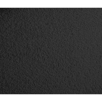 Rudy Black Teddy Fabric Full Bed