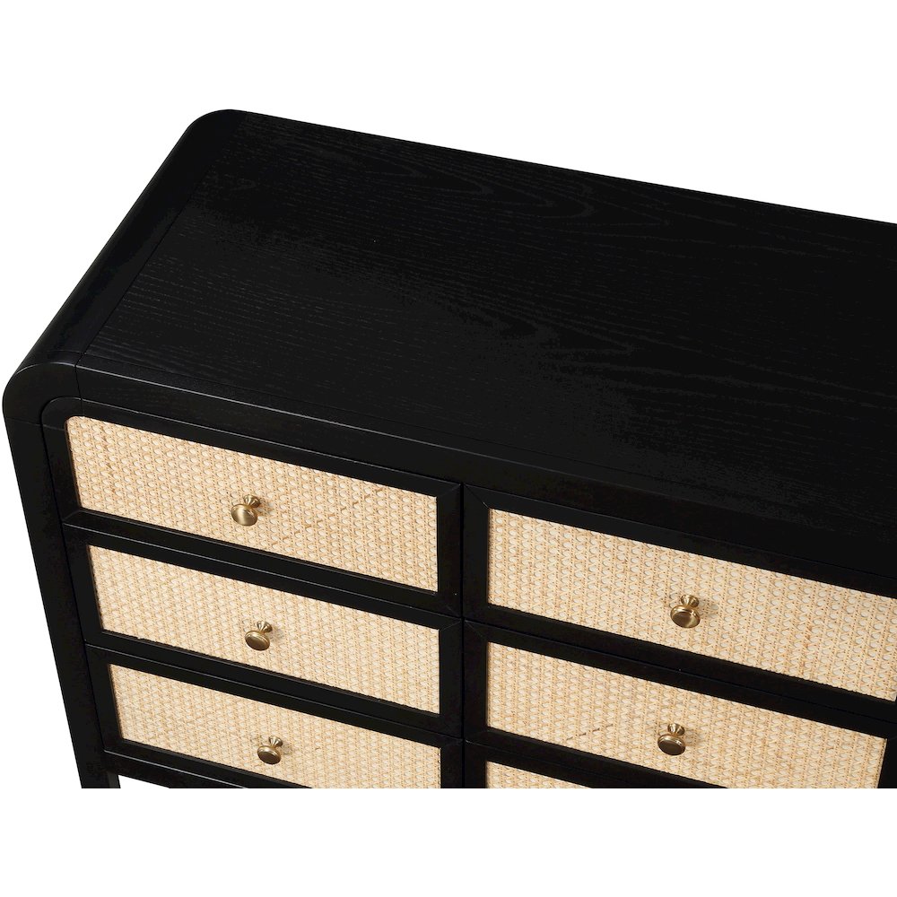 Siena Black Dresser