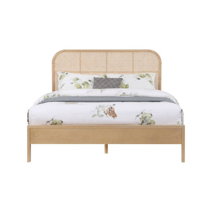 Siena Natural Ash Wood Full Bed