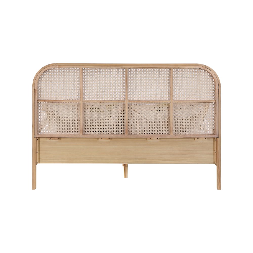 Siena Natural Ash Wood Full Bed