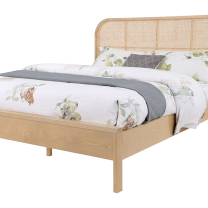Siena Natural Ash Wood Full Bed