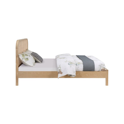 Siena Natural Ash Wood Queen Bed