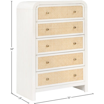 Siena White Chest