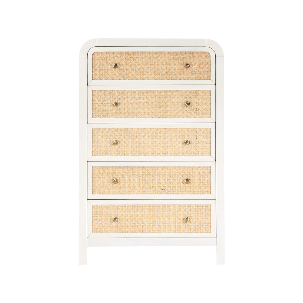 Siena White Chest