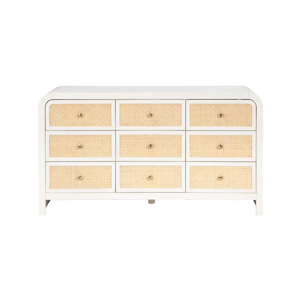 Siena White Dresser