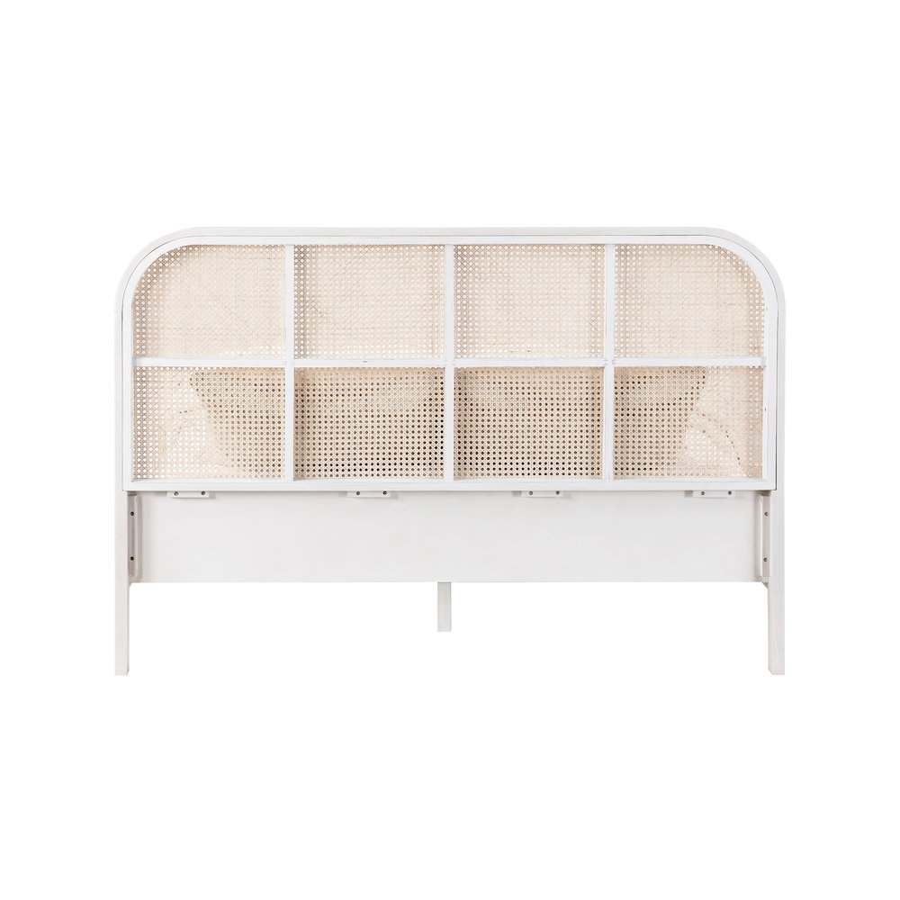 Siena White Ash Wood Full Bed