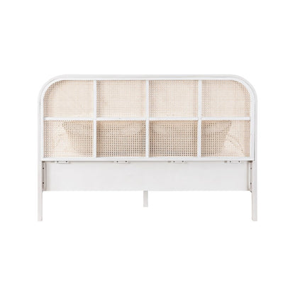 Siena White Ash Wood Full Bed